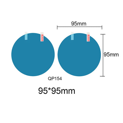 2x Car sticker for rear view mirror