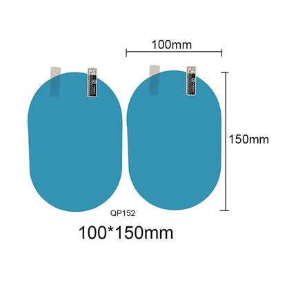 2x Car sticker for rear view mirror