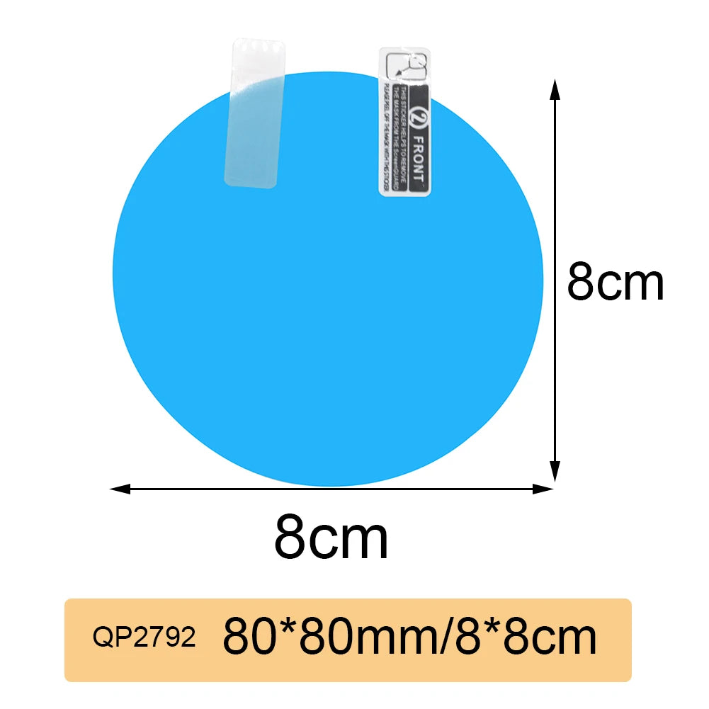 2x Car sticker for rear view mirror