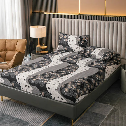 Bed linen with impressive patterns/colors