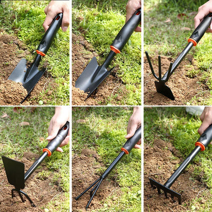 Planting tool for digging and transplanting garden