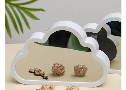 Cloud lamp with tulips / LED/ mirror/ table lamp