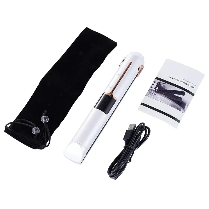 Portable Wireless Hair Straightener/ Rechargeable