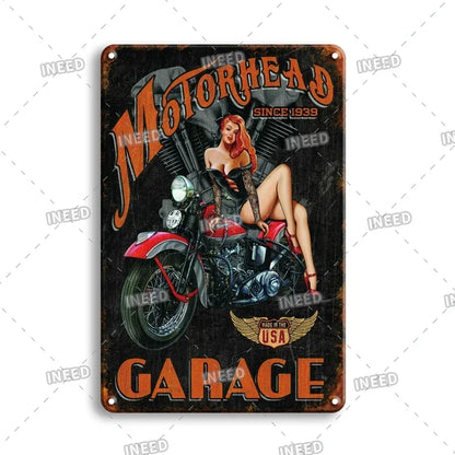 Aluminum poster