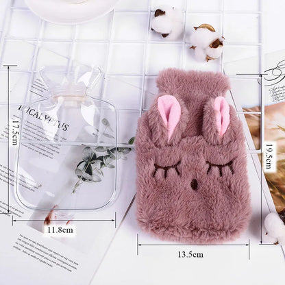 Plush Rabbit Hand/ Pain/ Hot Water Bag