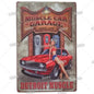Aluminum poster