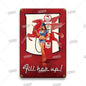 Aluminum poster