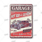 Aluminum poster